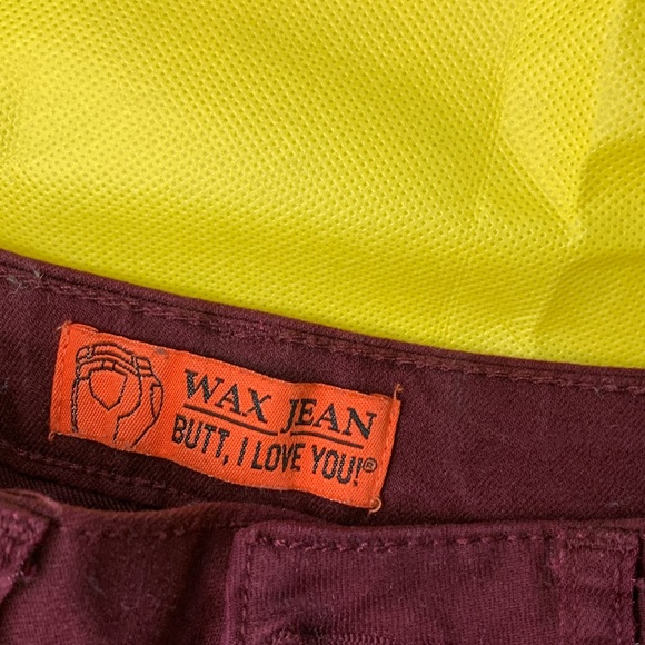 Wax Jean Butt I love you pants - Picture 2 of 5